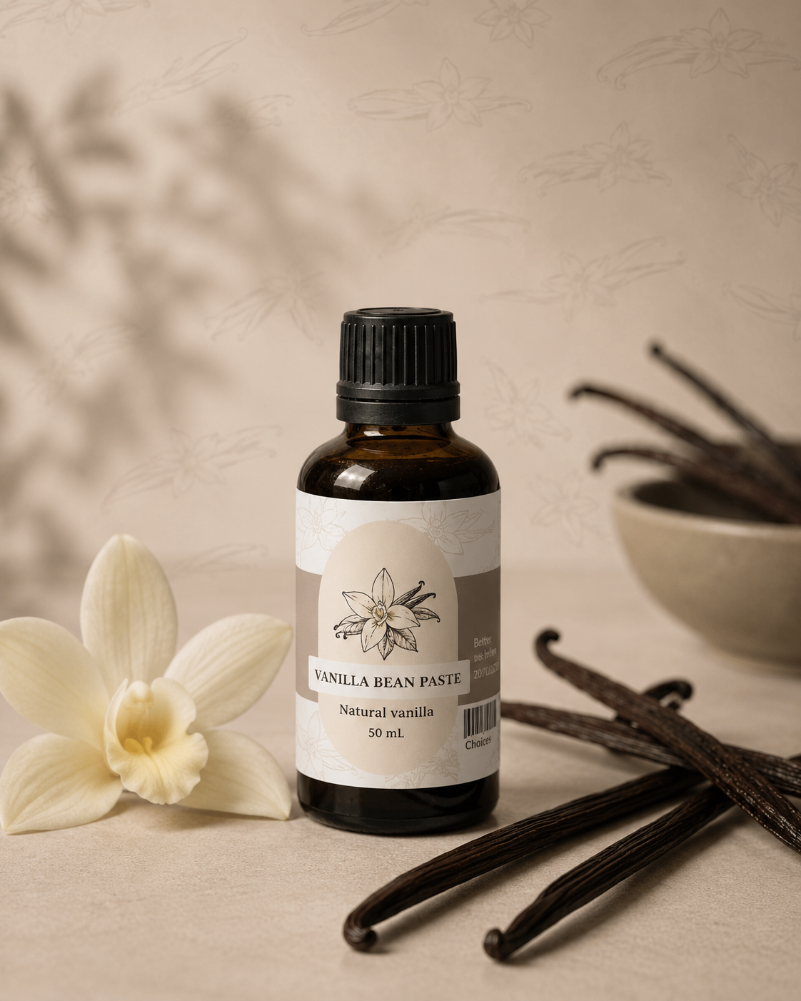 Vanilla bean paste | معجون بذور الفانيلا